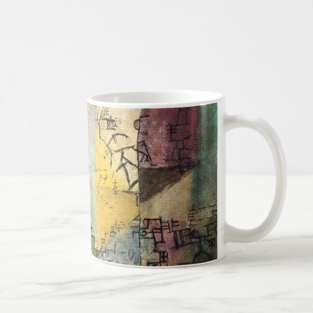Untitled 2 by Paul Klee, Abstract Art Coffee Mug (Right)