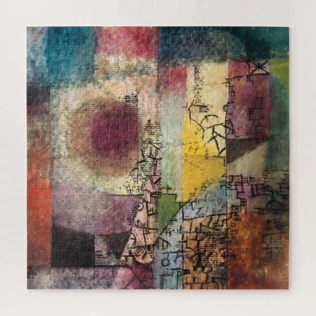 Untitled 2 by Paul Klee, Abstract Art Jigsaw Puzzle (Vertical)