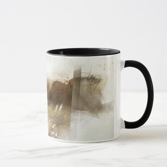 untitled abstract art mug (Right)
