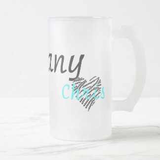 Untitled, Brittany, Chris Frosted Glass Beer Mug
