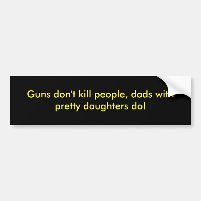 Untitled Bumper Sticker (Front)