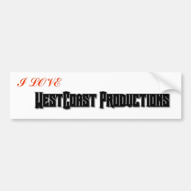 Untitled Bumper Sticker (Front)