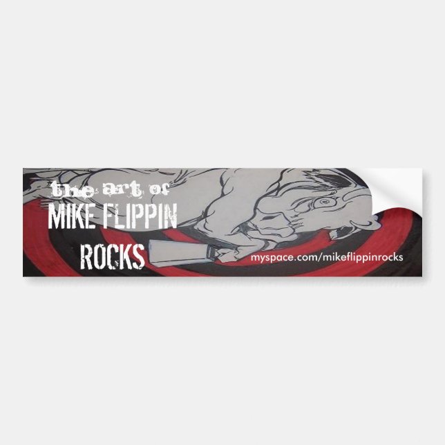 Untitled Bumper Sticker (Front)