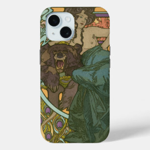 Untitled by Alphonse Mucha (1902) iPhone 15 Case
