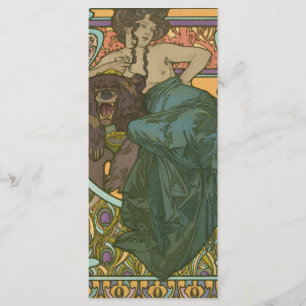 Untitled by Alphonse Mucha (1902) Menu