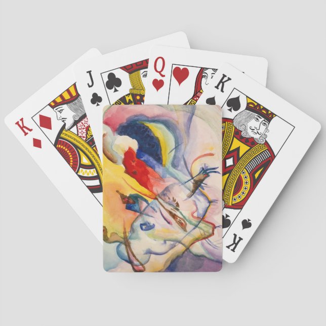 Untitled by Wassily Kandinsky Playing Cards (Back)