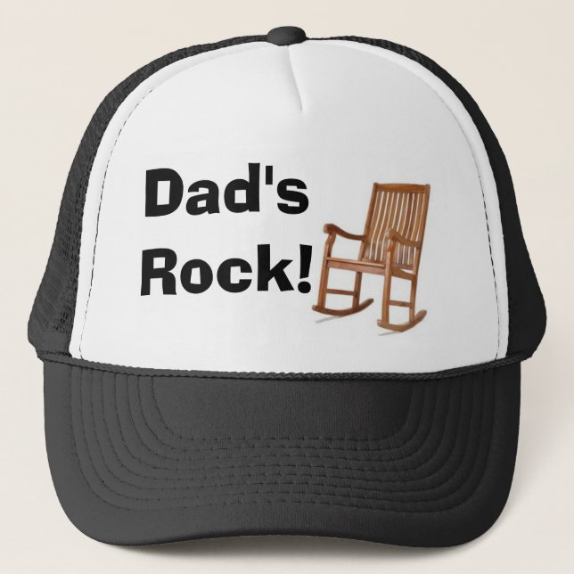 Untitled, Dad's Rock! Trucker Hat (Front)