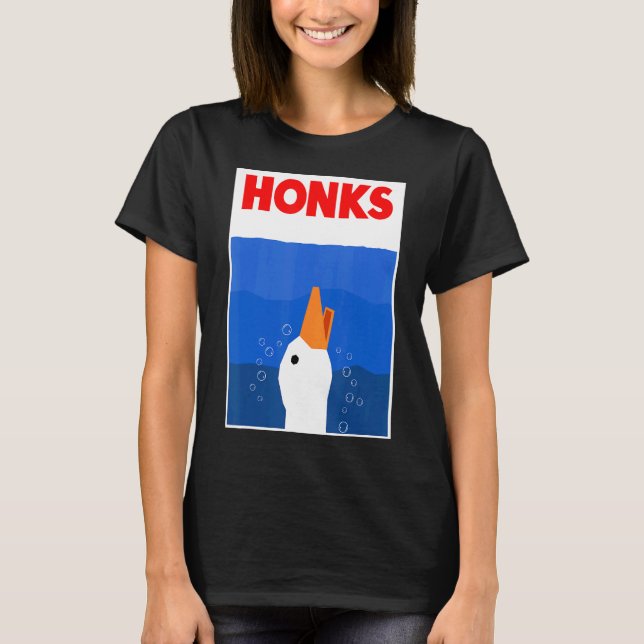 Untitled Goose Game HONKS T-Shirt (Front)