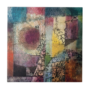 Untitled Masterpiece by Paul Klee Tile