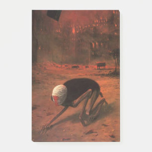 Untitled (The Creature) by Zdzislaw Beksinski Post-it Notes