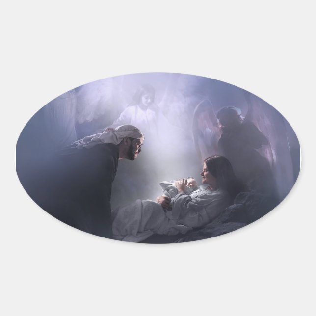 Unto Us, the nativity stickers (Front)