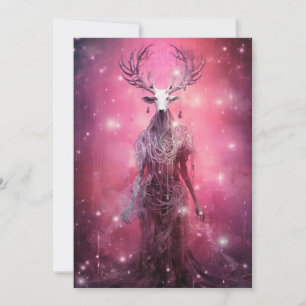 Unusual Dark Pink Christmas Cards