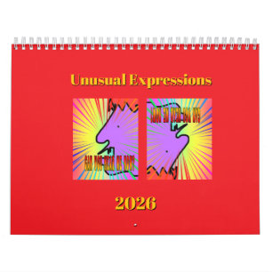 Unusual Expressions Calendar