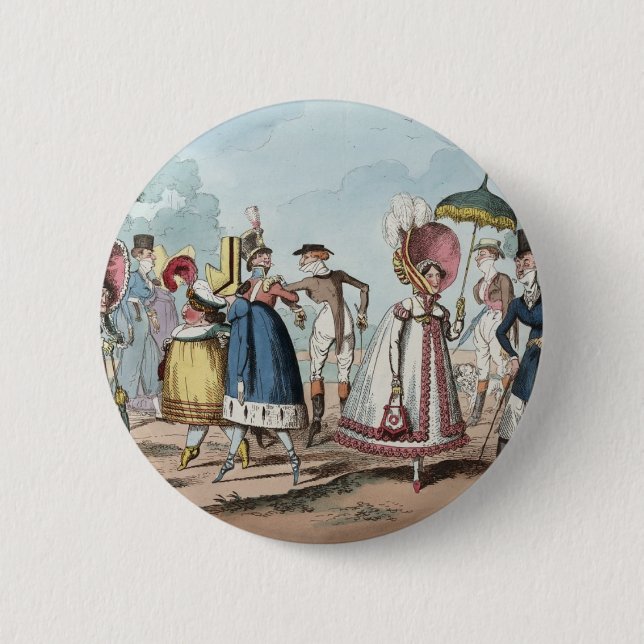 Unusual Fashions button (Front)