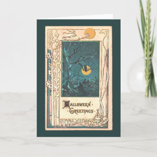 Unusual Halloween Greeting Card