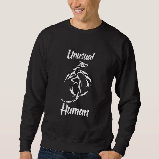Unusual Human Awkward Different Diverse Personalit Sweatshirt (Front)