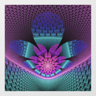 Unusual Patterned Colourful Fantasy Flower Fractal