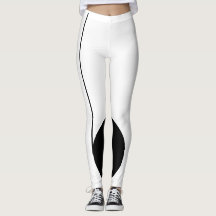 Unusual Stylish Musical Note Artsy Chic Leggings