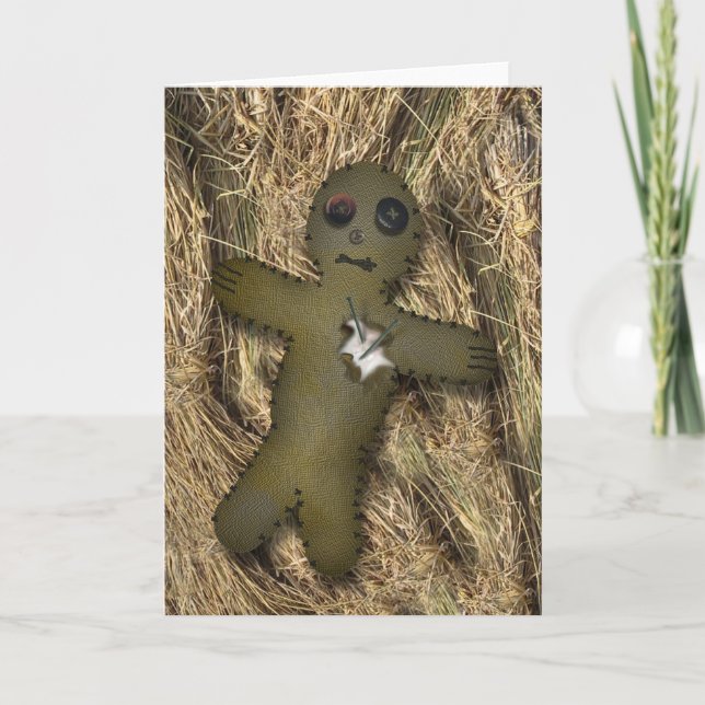 Unvalentine Voodoo Doll Card (Front)