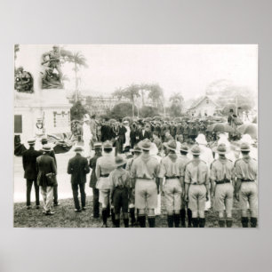 Unveiling of War Memorial Poster