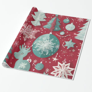 'Unwrap Joy' Christmas Wrapping Paper" Wrapping Paper
