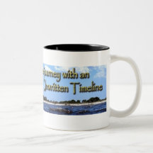 Unwritten Timeline coffee mug