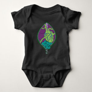 Unzipped monster! baby bodysuit