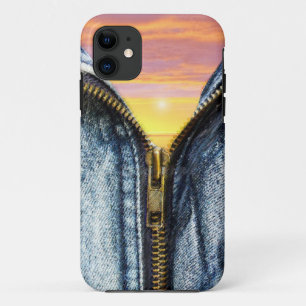 unzipping the sunrise Case-Mate iPhone case