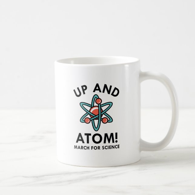 Up And Atom! Coffee Mug (Right)