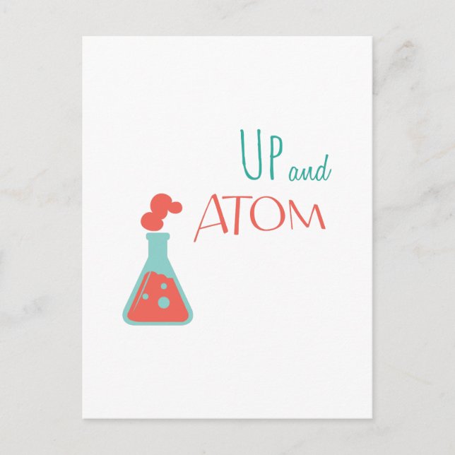 Up and Atom Postcard (Front)
