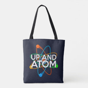 UP AND ATOM TOTE BAG