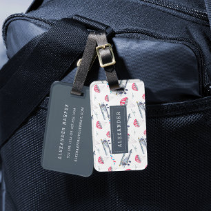Up and Away Personalised Luggage Tag