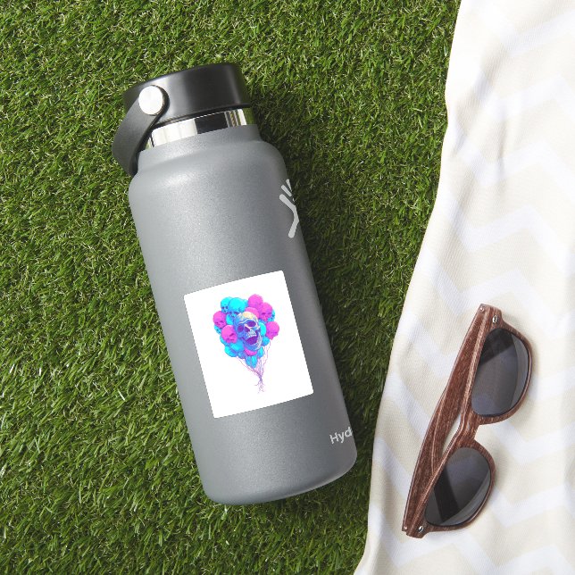 Up and Bone � Funny Floating Skull (HydroFlask Insitu)