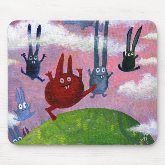 Up and Down Mouse Pad (Front)