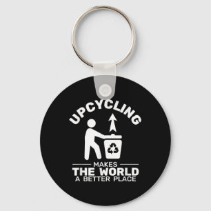 Up-cycling Recycling Environmental Protection Key Ring