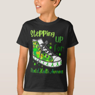 Up For Mental Health Awareness Shoes T-Shirt