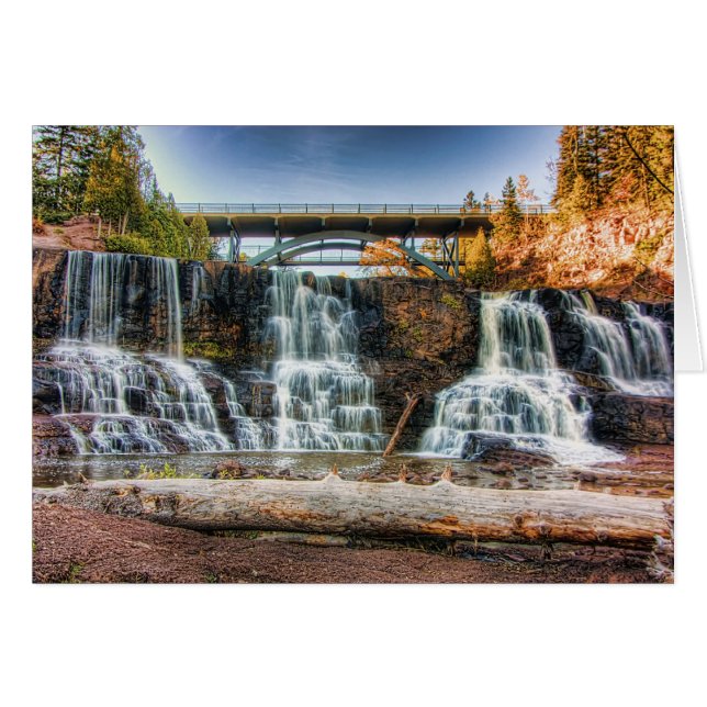 Up Gooseberry Falls (Front Horizontal)