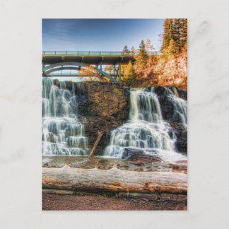 Up Gooseberry Falls Postcard