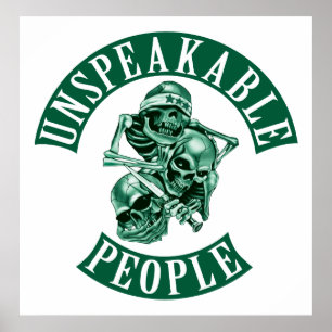 Up green colours poster