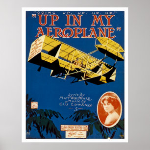 Up in My Aeroplane Poster
