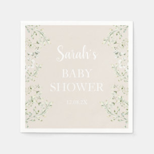 Up in the Clouds Baby Shower Napkins