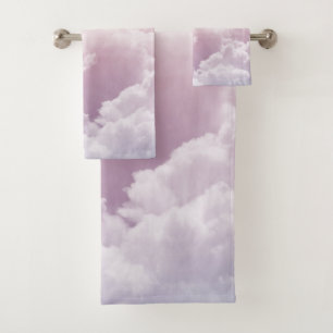 Up in the Pastel Clouds 1 Bath Towel Set