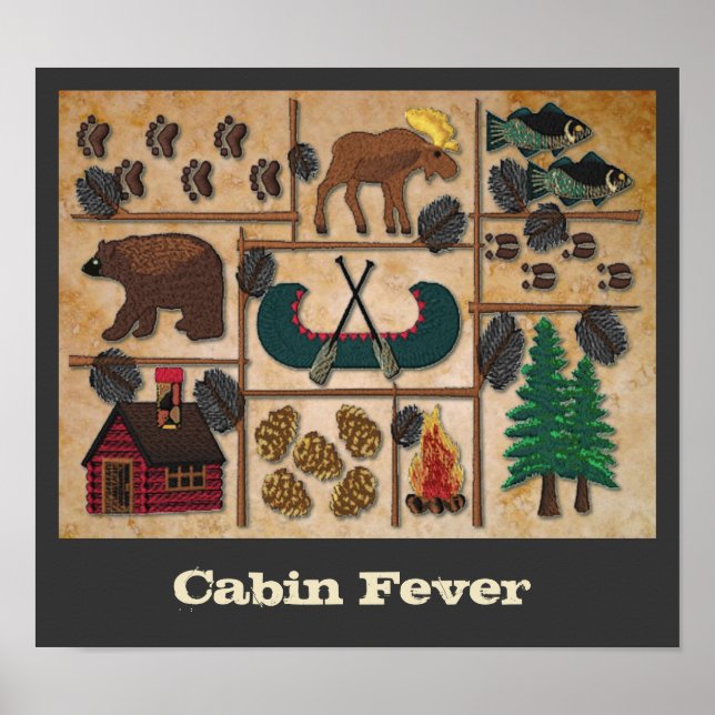 Up North Cabin Fever Poster (Front)