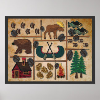 Up North Cabin Fever Poster