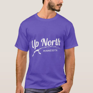 Up North Minnesota Cabin Lake Fishing T-Shirt