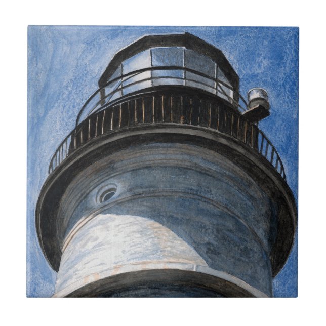 Up Portland Head Light Tile (Front)