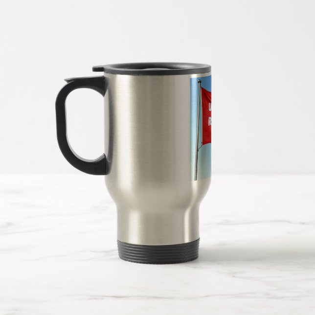 Up the Rebels Travel Mug (Left)