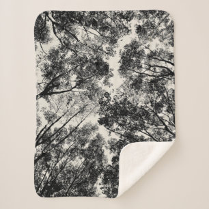 Up Through The Trees, 2018 SVP Images Sherpa Blanket