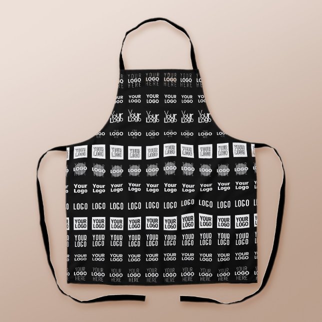 Up to 12 Different Logos or Uploaded Images Apron (Creator Uploaded)