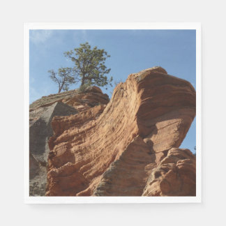 Up to Angels Landing in Zion National Park Napkin